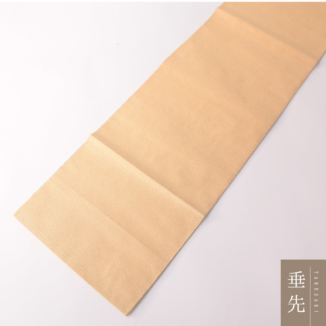 袋帯 帯丈412cm 正絹 六通 フォーマル 蜀江 丸文 金系 1243-01821