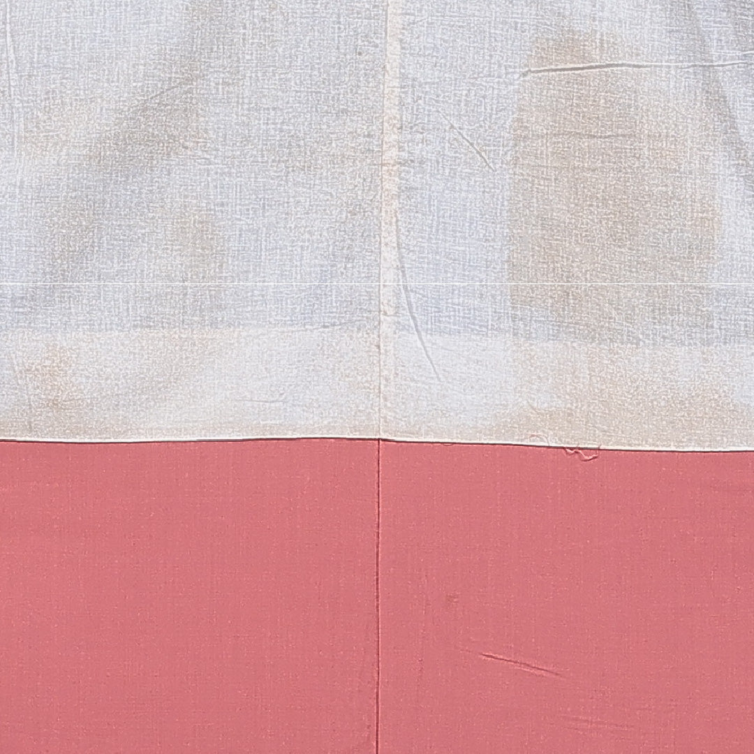 アンティーク お召 袷 身丈143cm 裄丈62cm 正絹 Bランク XSサイズ バチ衿 創作柄 黒系 1265-15967