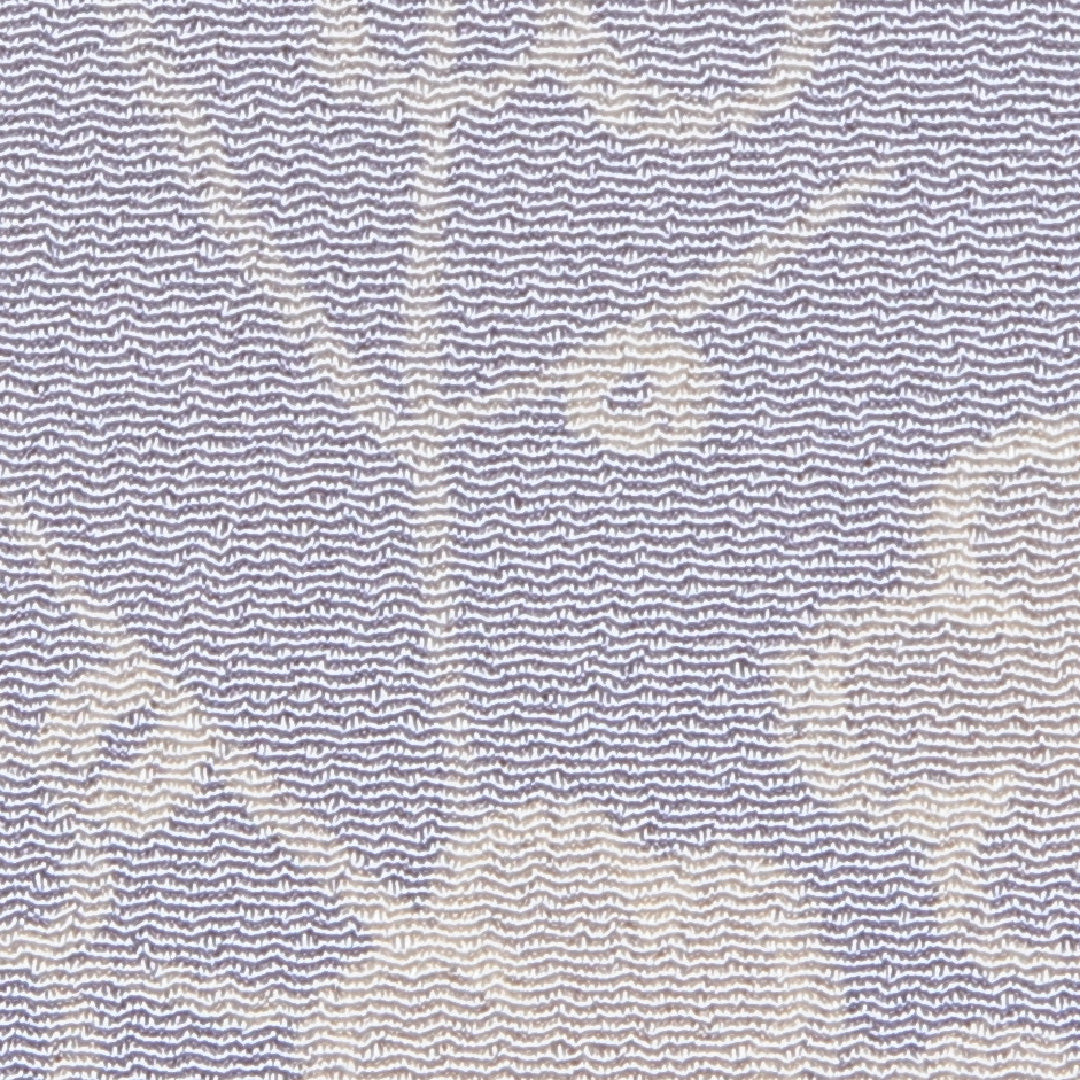 小紋 袷 身丈161cm 裄丈63cm 正絹 Aランク Lサイズ バチ衿 インフォーマル 七宝 梅 水色系 1215-15649