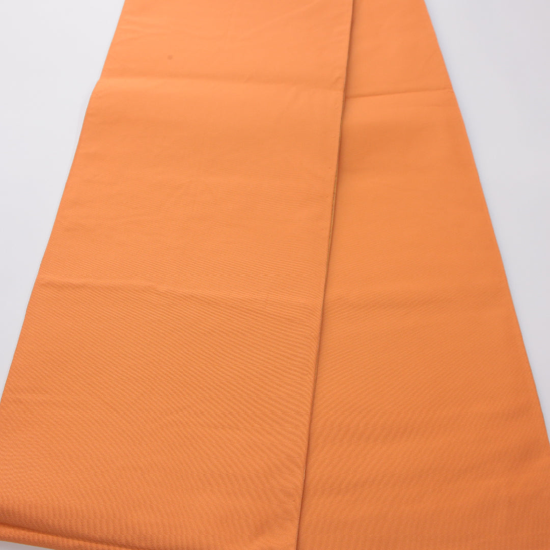 袋帯 帯丈448cm セミフォーマル ポイント柄 Aランク 正絹 菊 金系 朱系 1223-02331