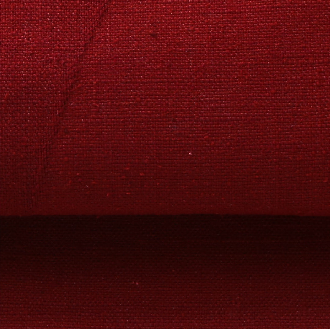 八寸名古屋帯 帯丈349cm カジュアル 松葉仕立て ポイント柄 Sランク 正絹 創作柄 赤系 1224-03622