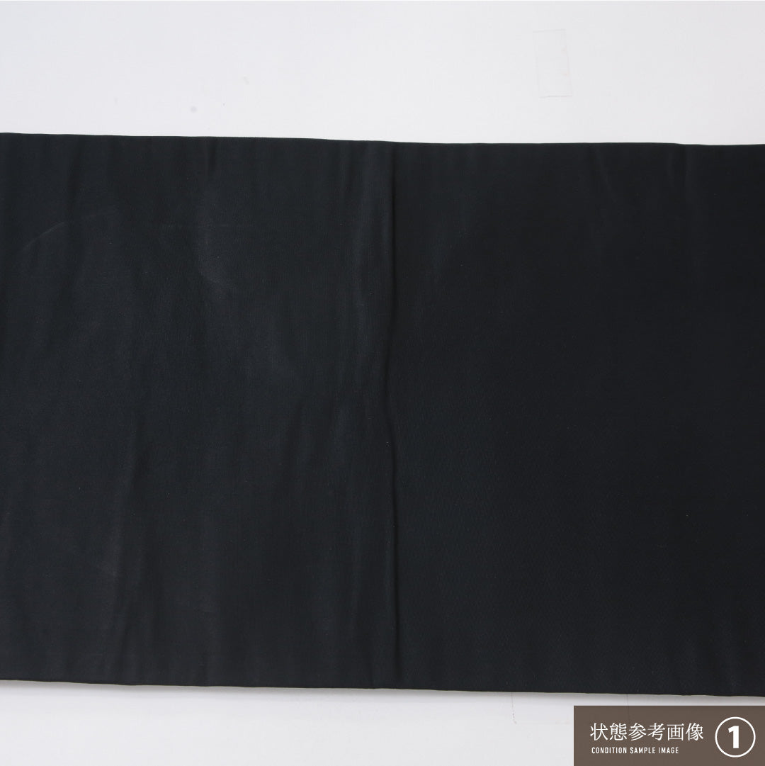 九寸名古屋帯 Aランク 帯丈351cm 正絹 六通 名古屋仕立て 織り インフォーマル 遠山 多色系 RP 1245-04034