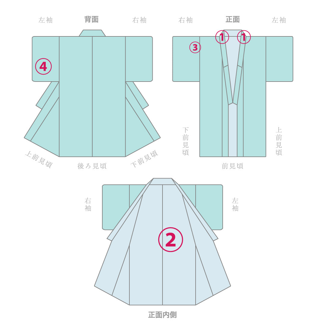 訪問着 洗える着物 袷 身丈158cm 裄丈64cm ポリエステル Aランク Mサイズ 広衿 セミフォーマル 吉祥文様 白系 1212-16264