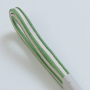 帯締め 平組紐 正絹 緑系 Bランク 和装小物 1221419000144
