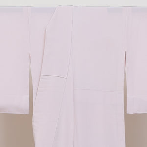 留袖（黒留袖・色留袖）単衣 身丈154cm ピンク系 正絹 優品 落款 一つ紋 1211321300016