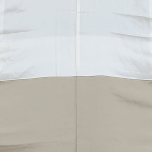 色留袖 袷 身丈154cm 裄61.5cm 正絹 灰色系 Bランク 山 松 風景柄 丸に尻合せ三つ蔦 落款 一つ紋 1211000524222