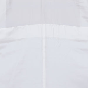 留袖（黒留袖・色留袖） 袷 身丈158cm クリーム系 正絹 優品 落款 三つ紋 角九曜 松景色 1211331500012
