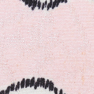 アンティーク 小紋 袷 身丈151cm 裄61cm ピンク系 花柄 正絹 Cランク 通年柄 1215008835213