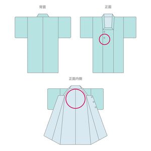 リサイクル 道行コート】袷 身丈119.5cm 裄丈64cm 洗える着物 Aランク
