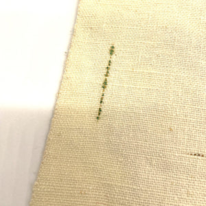 名古屋帯 真綿紬 枝蕾模様 帯丈359cm 正絹 Sランク 六通 カジュアル クリーム系 1124000272315  松葉仕立て